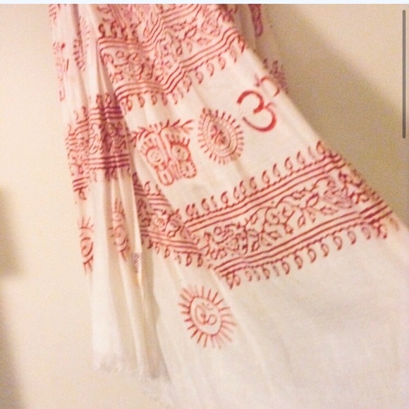 Prayer Scarf Wrap Kathmandu Nepal - Picture 2 of 8